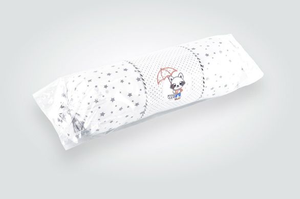 Подушка-валик Цукерка 15х40 см Біла