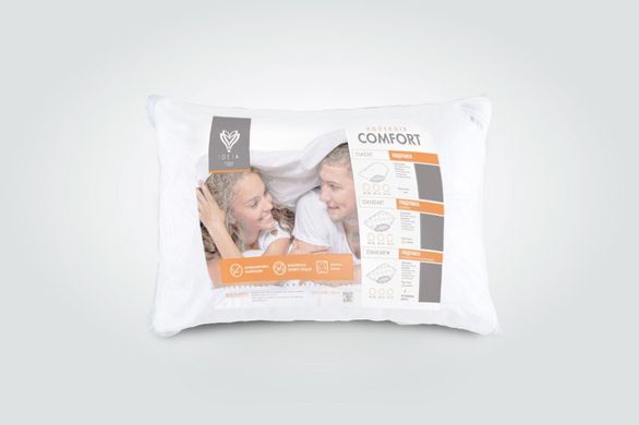 Подушка Comfort Standart + 40х60 см Біла