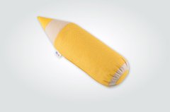Подушка-валик Карандаш 15х58 см Желтая