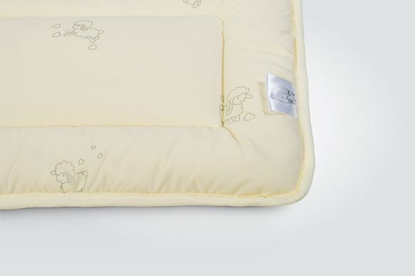 Подушка Baby вовняна 40х60 см Молочна