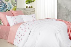 Комплект постельного белья Сатин Фламинго 200x220
